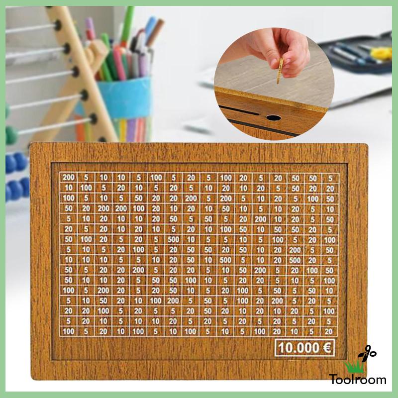 Hộp Đựng Tiền Tiết Kiệm Bằng Gỗ