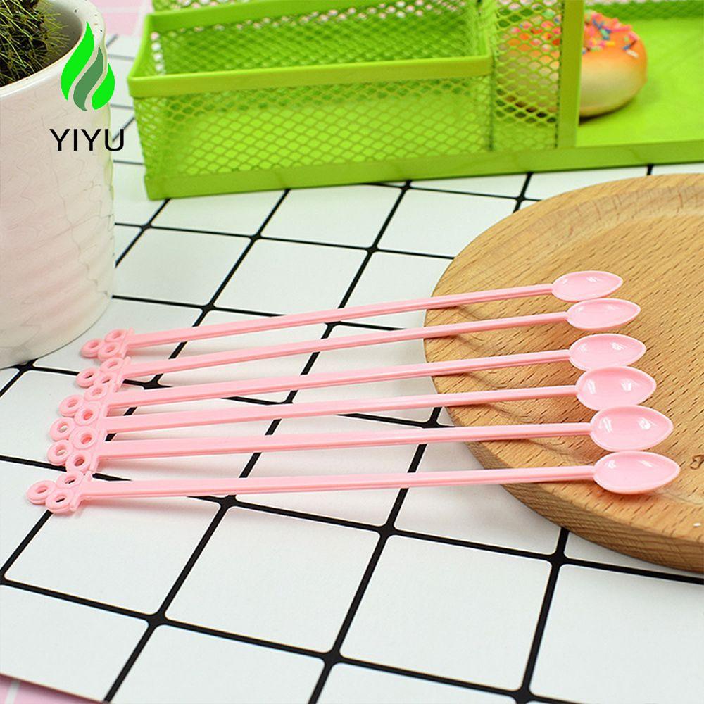 YIYU Muỗng Khuấy Cà Phê Bằng Nhựa Chất Lượng Cao