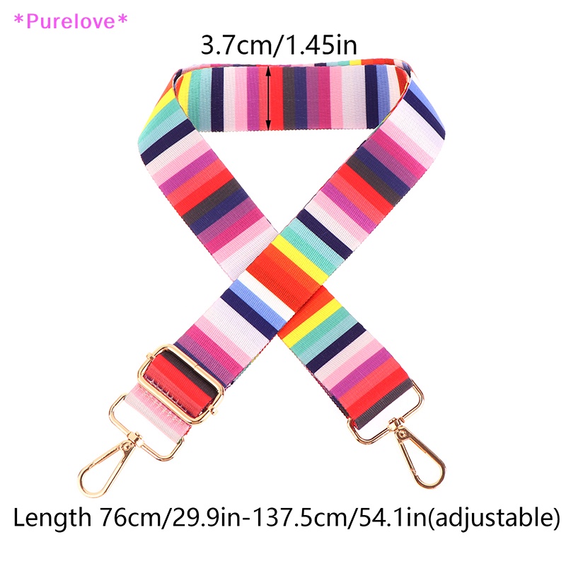 Dây Đeo Túi Xách Thay Thế DIY Bằng Vải Canvas Bản Rộng Điều Chỉnh Được Mới