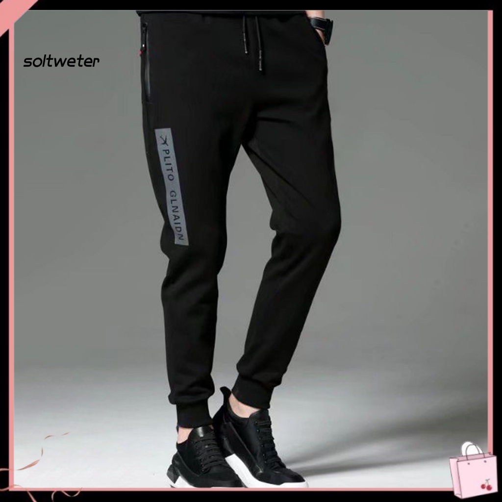 Quần Dài Lưng Thun Rút Dây Màu Sắc Đơn Giản Thời Trang Mùa Xuân Cho Nam