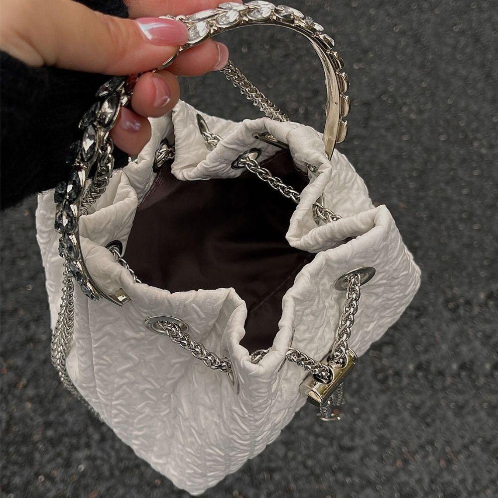 LOMBARD Túi Đeo Chéo Rút Dây Bằng Vải Oxford Màu Sắc Đơn Giản Tùy Chỉnh Kích Thước Tiện Dụng Mang