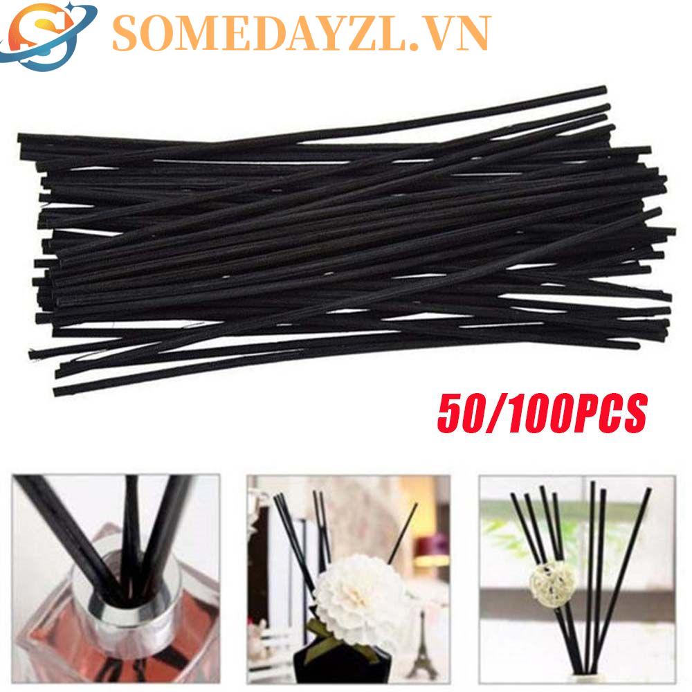 SOMEDAYZL Que Khuếch Tán Hương Thơm Màu Đen Dùng Trang Trí Phòng Ngủ DIY