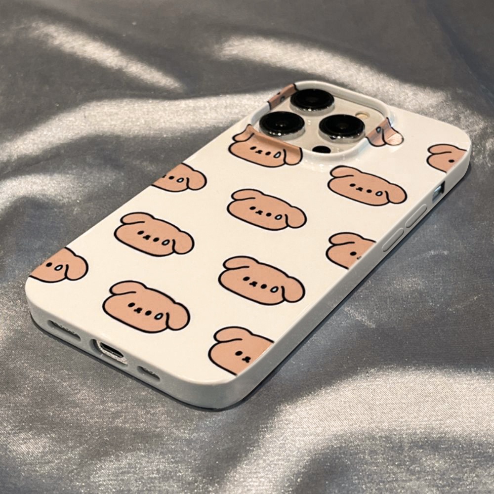 Ốp Điện Thoại TPU Dẻo Họa Tiết Hoạt Hình Chú Chó Kèm Giá Đỡ Cho IPhone 11 IPhone 14 13 12 Pro Max 14 Plus