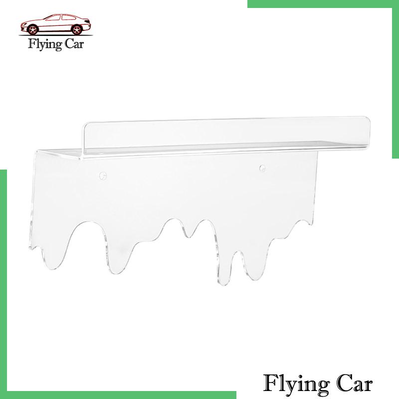 Kệ Nhựa Acrylic Trong Suốt 12 "Gắn Tường Đựng Sách Cho Bé