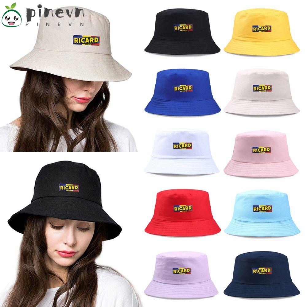 PINEVN Mũ Bucket Chất Liệu Cotton Thoáng Khí Thời Trang Mùa Hè