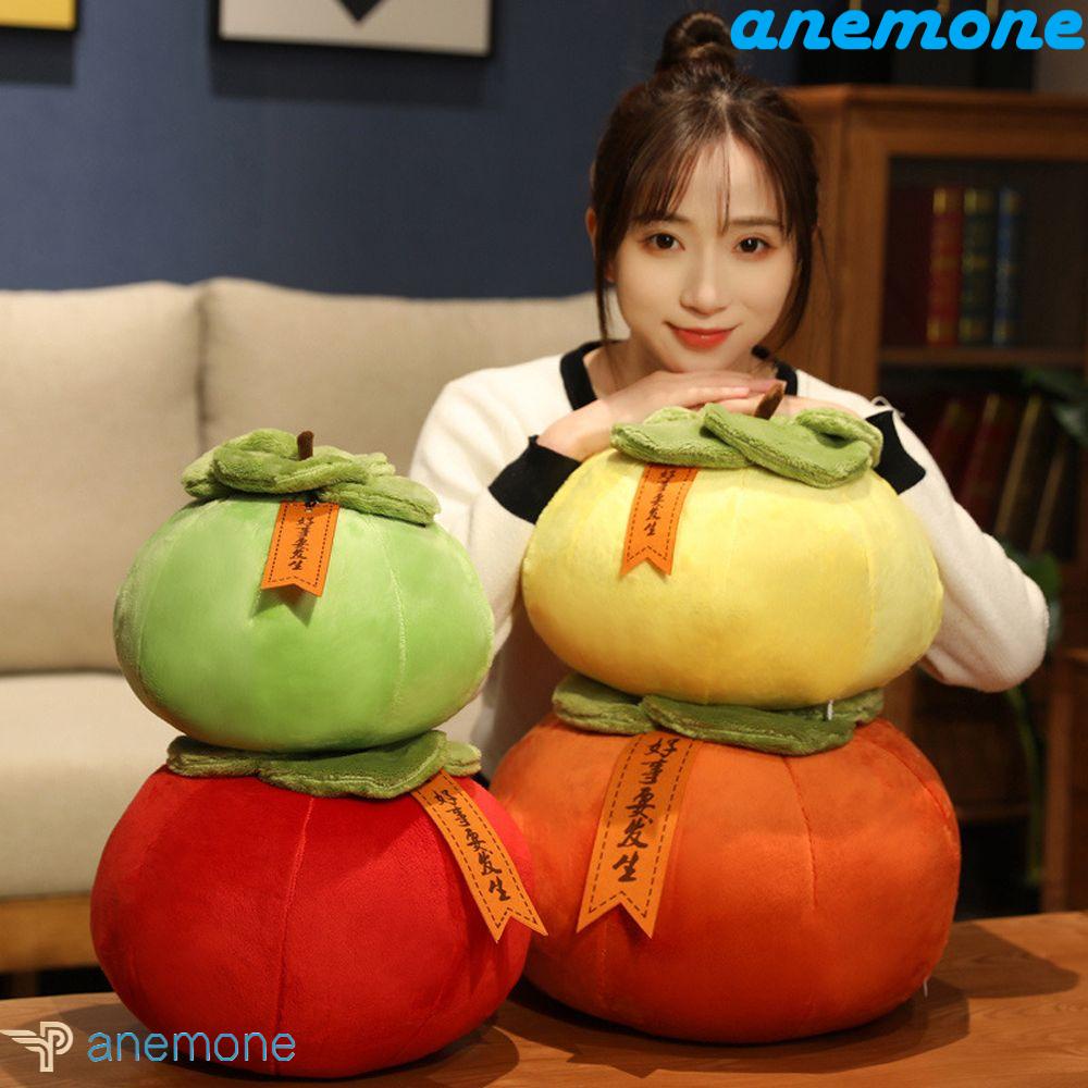 ANEMONE Búp Bê Nhồi Bông Hình Persimmon Dễ Thương