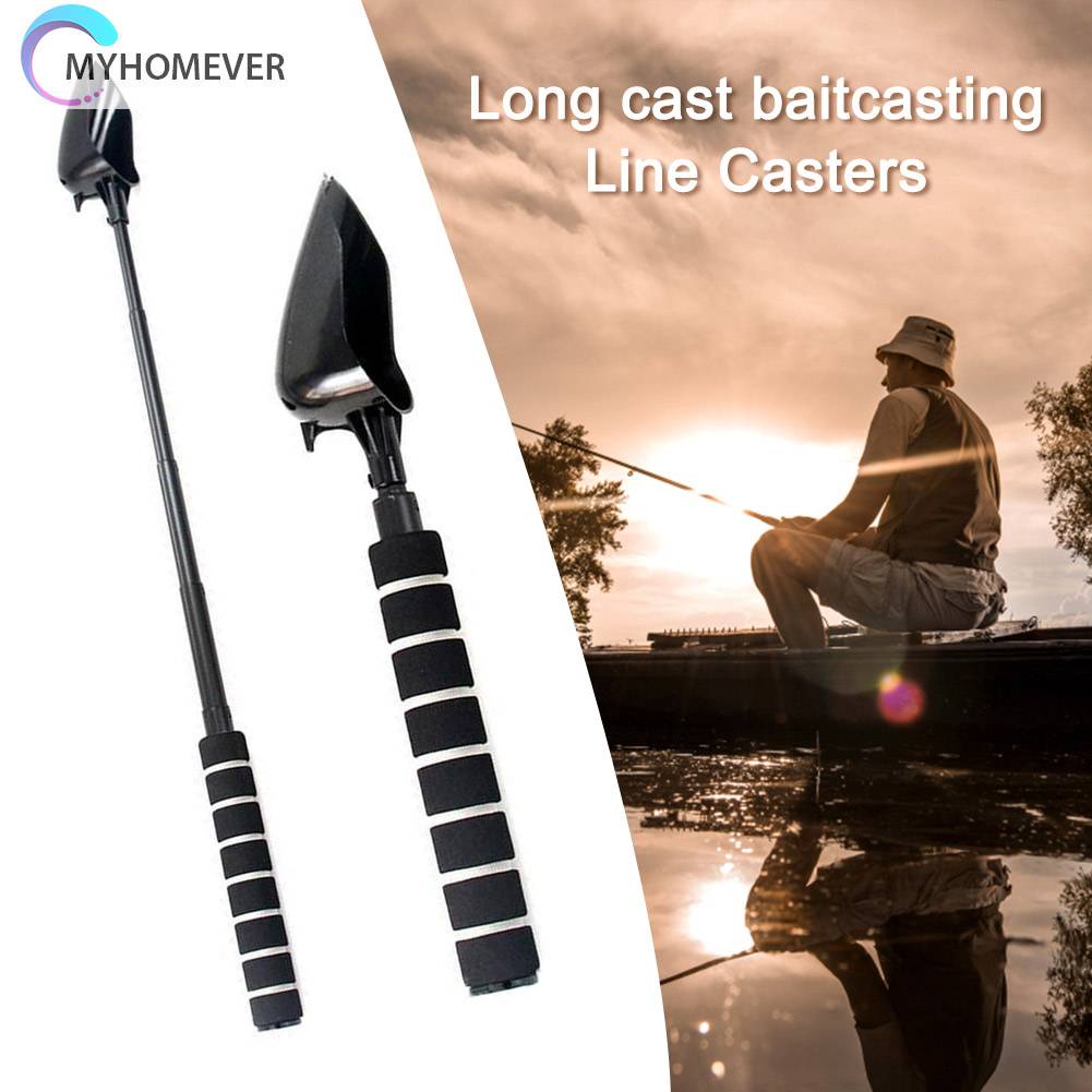 Muỗng Múc Mồi Câu Cá Cán Dài Chống Trượt Trọng Lượng Nhẹ