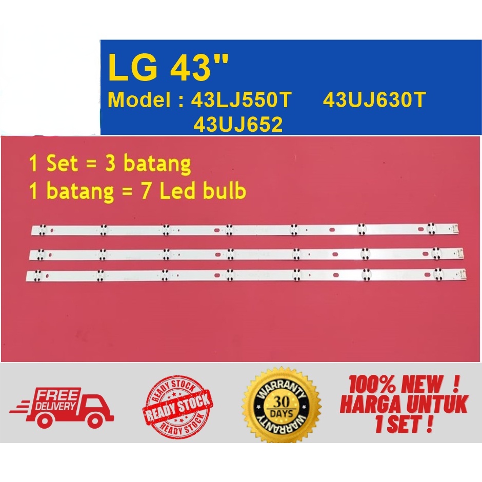 Đèn nền TV LED 43UJ652 43LJ550T 43UJ630T / LG 43 "(Mới 100%) pxa5 / 43" (100%)
