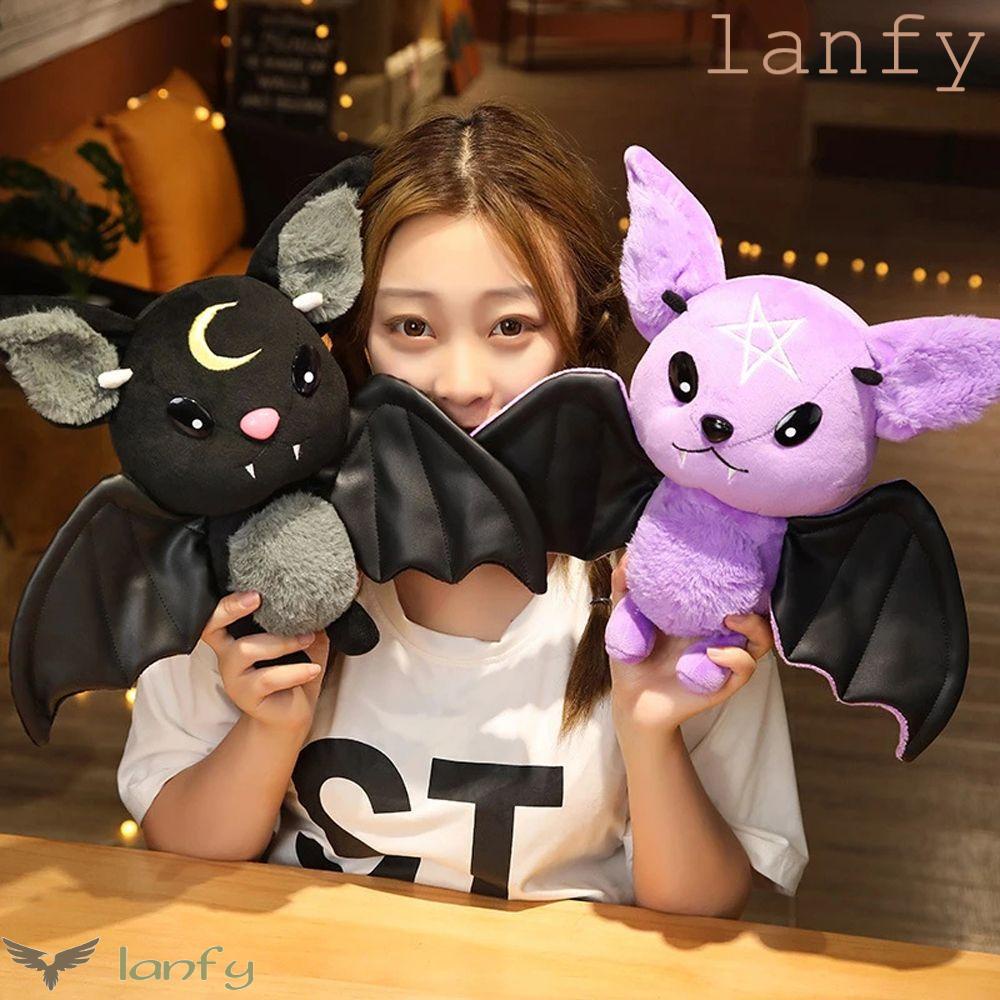 LANFY Búp Bê Đồ Chơi Nhồi Bông Hình Dơi Mềm Mại Trang Trí Phòng Ngủ Cho Bé