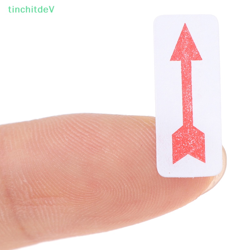 [TinchitdeV] Set 15 Tấm Nhãn Dán Đánh Dấu Hình Mũi Tên Tròn Nhỏ Có Thể Tháo Rời [Mới]
