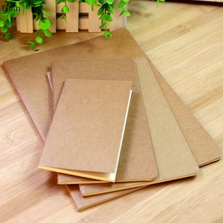 [Dhin] Kraft paper notebook blank notepad book vintage journal notebooks COD