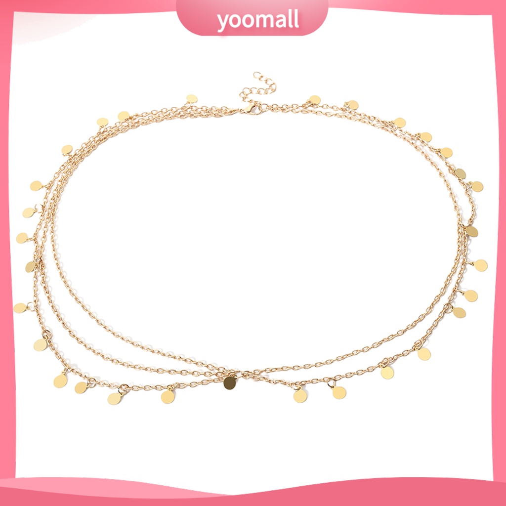 Dây Xích Đội Đầu Bằng Hợp Kim Nhiều Lớp Cho Nữ