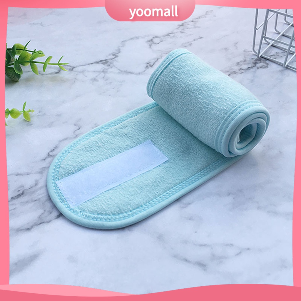 Băng Đô Rửa Mặt / Trang Điểm Bản Rộng Tùy Chỉnh Tiện Dụng Cho Nữ