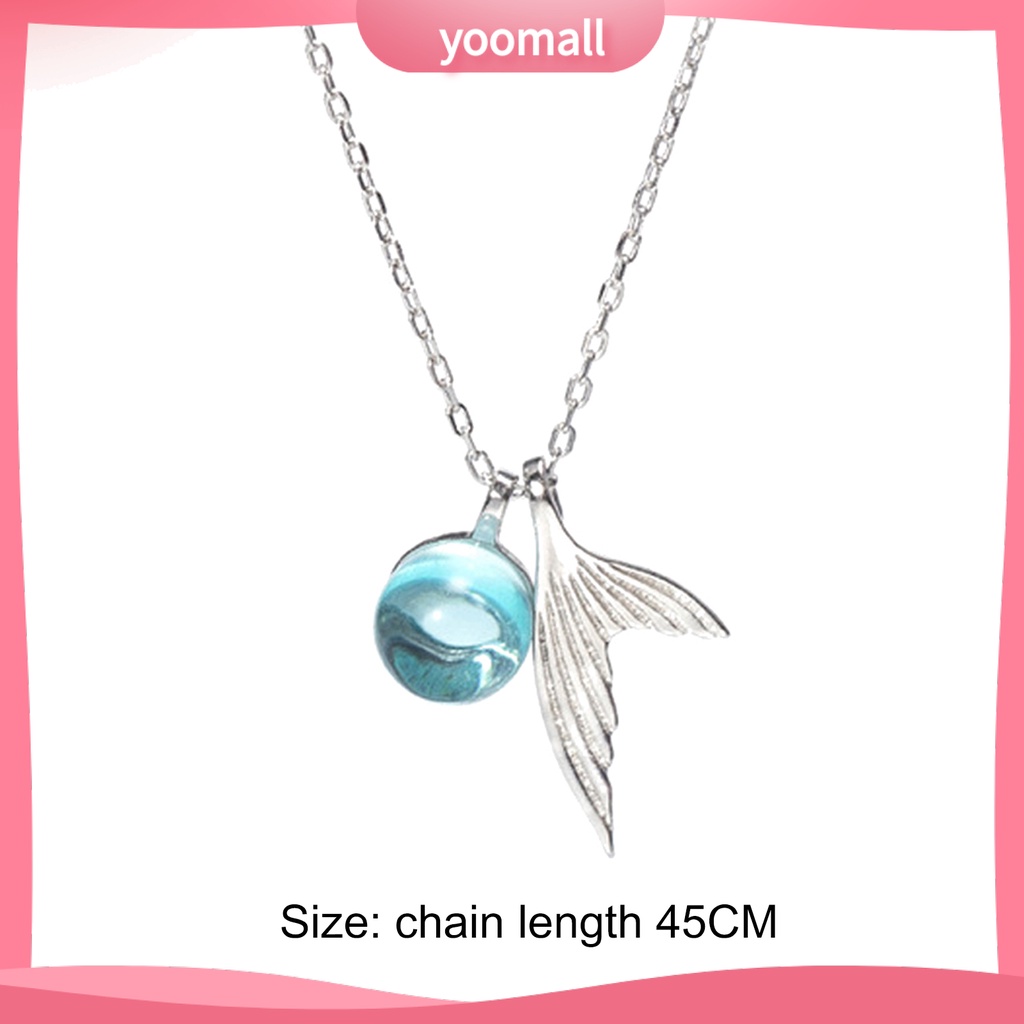 Vòng cổ Mặt Hình Đuôi Cá Thời Trang Dành Cho Nữ