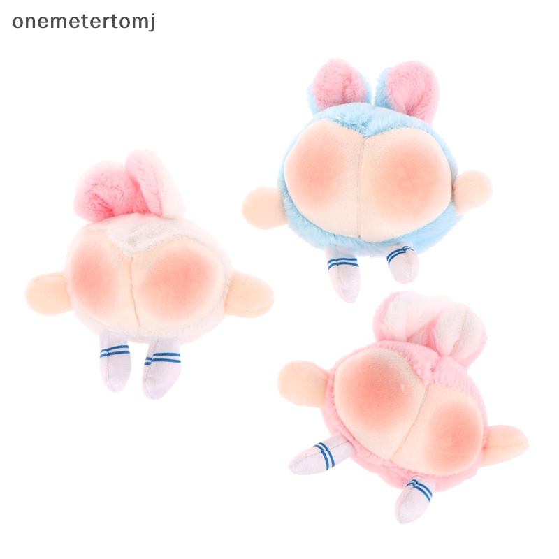 Búp Bê Nhồi Bông Mềm Mại Hình Mông Quả Đào Đáng Yêu Trang Trí Ba Lô / Móc Khóa