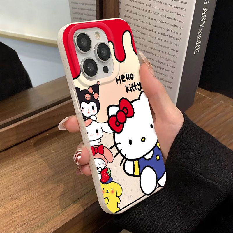 Ốp Điện Thoại Dẻo Họa Tiết Hoạt Hình Chú Mèo Dễ Thương Chống Sốc Cho Iphone12 8Plus 14pro 13 711 P94Z