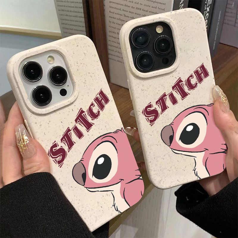 Ốp Điện Thoại Dẻo Họa Tiết Hoạt Hình Stitch Dễ Thương Chống Sốc Cho Apple 13 11 7 plus 8max14pro iPhone12 JDZ4