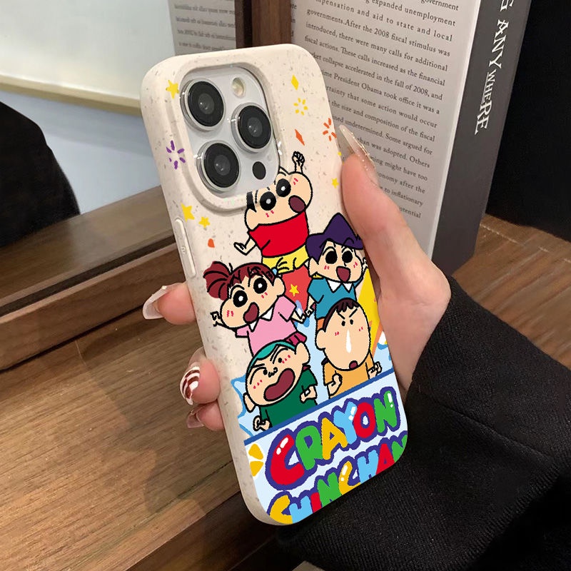 Ốp Điện Thoại Dẻo Họa Tiết Hoạt Hình Cậu Bé Bút Chì Dễ Thương Chống Sốc Cho iPhone 14pro max 8pl1271311 Dbow DBOW