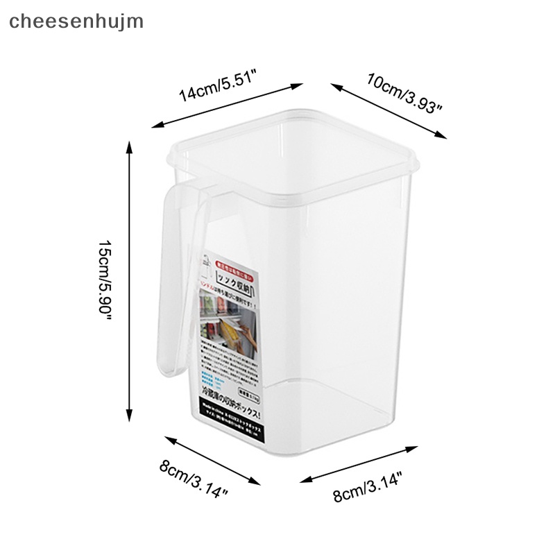 Hộp Đựng Thực Phẩm Tươi Mát Có Tay Cầm Cho Tủ Lạnh Nhà Bếp