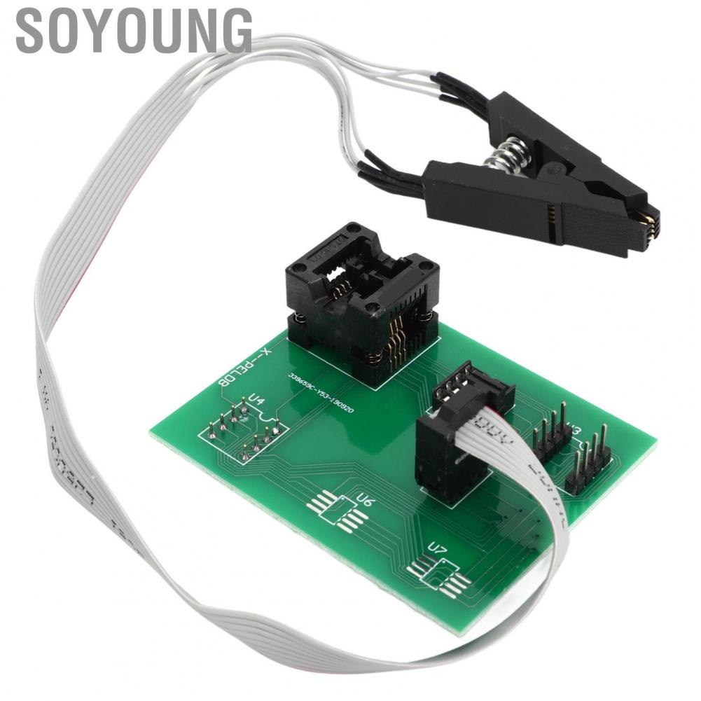 Soyoung for Eeprom Board  Programmer Adapter with SOIC8 SOP8 8pin Testing  XPROG V6.12/UPA/CG PRO 9S12/iProg