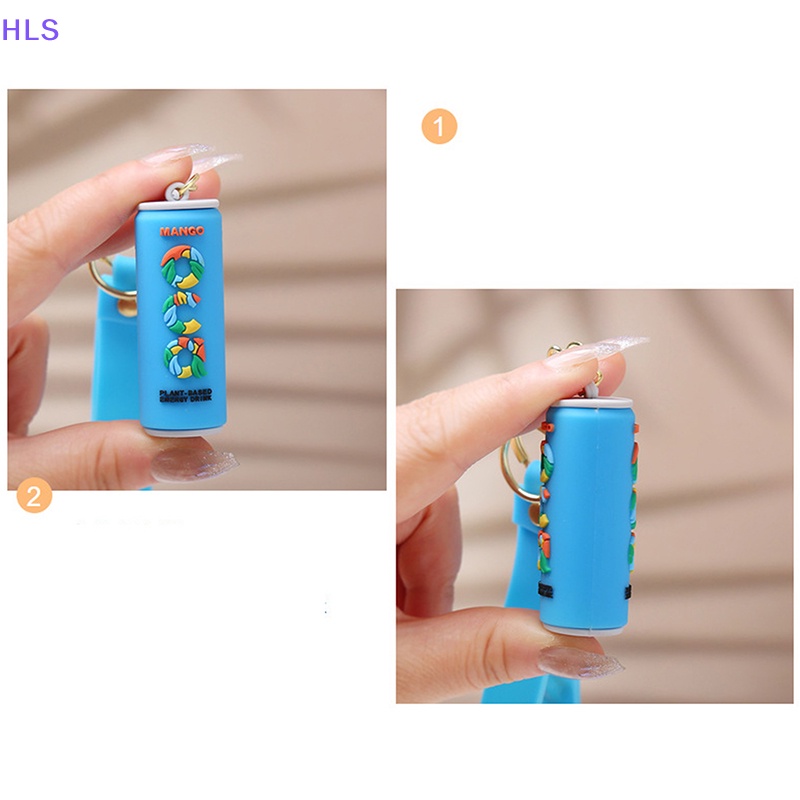 Móc Khóa Hình Bình Nước 3D Bằng Cao Su Mềm Sáng Tạo