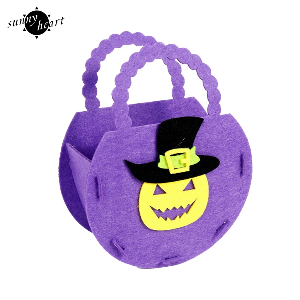 Sunnyheart Túi Đựng Kẹo Halloween rất chuyển động không chỉ có thể được sử dụng như một cái túi kẹo Halloween mà còn có thể được sử dụng như một túi điều trị Halloween...