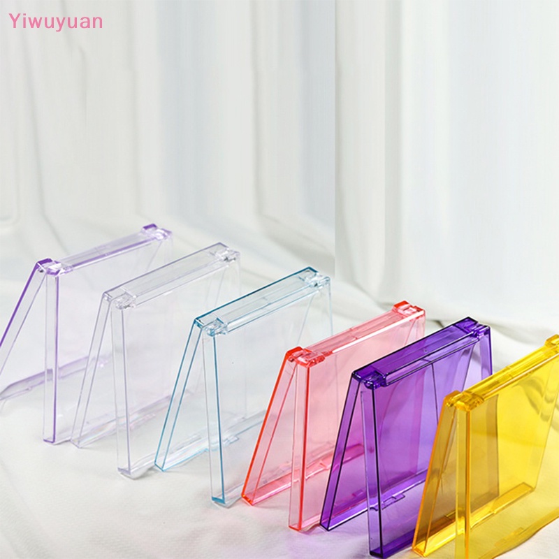 < Yiwuyuan > Hộp Rỗng PP Trong Suốt Mini Đựng Mi Giả Có Thể Tái Sử Dụng