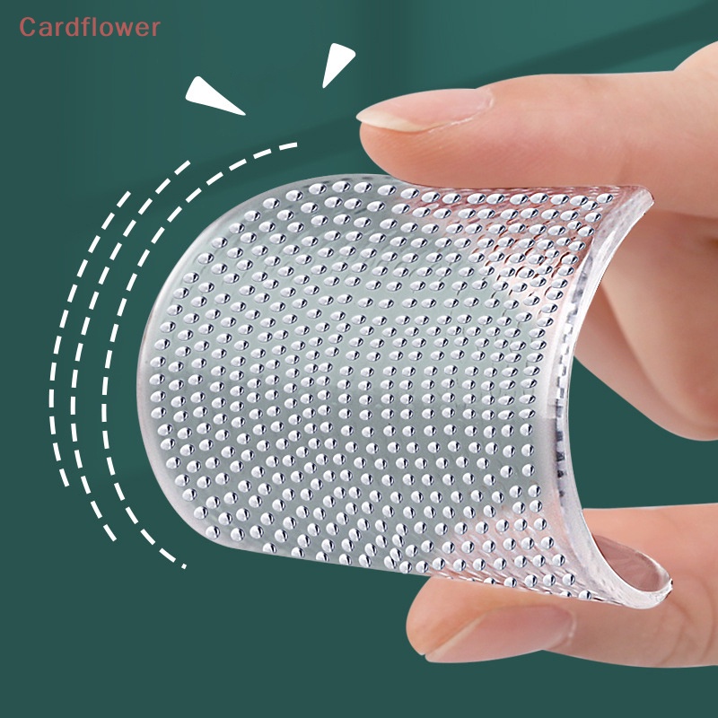 1 Cặp Đệm Silicone Xốp Lót Giày Mát Xa Chân Chống Trượt Giảm Đau Mới