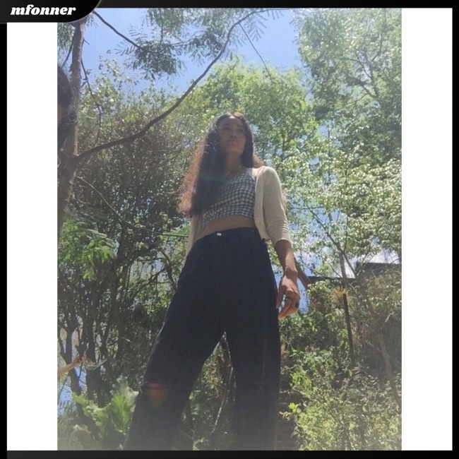 Áo Crop Top Không Tay Hở Lưng Họa Tiết Sọc Caro Gợi Cảm Cho Nữ