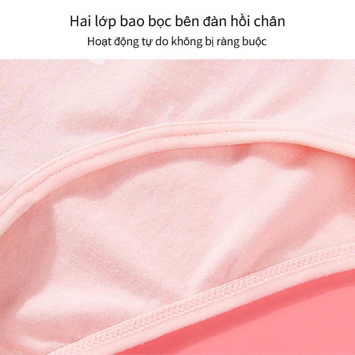 Quần Lót cotton Kẻ Sọc Thoáng Khí Không Kẹp Cho Bé Gái