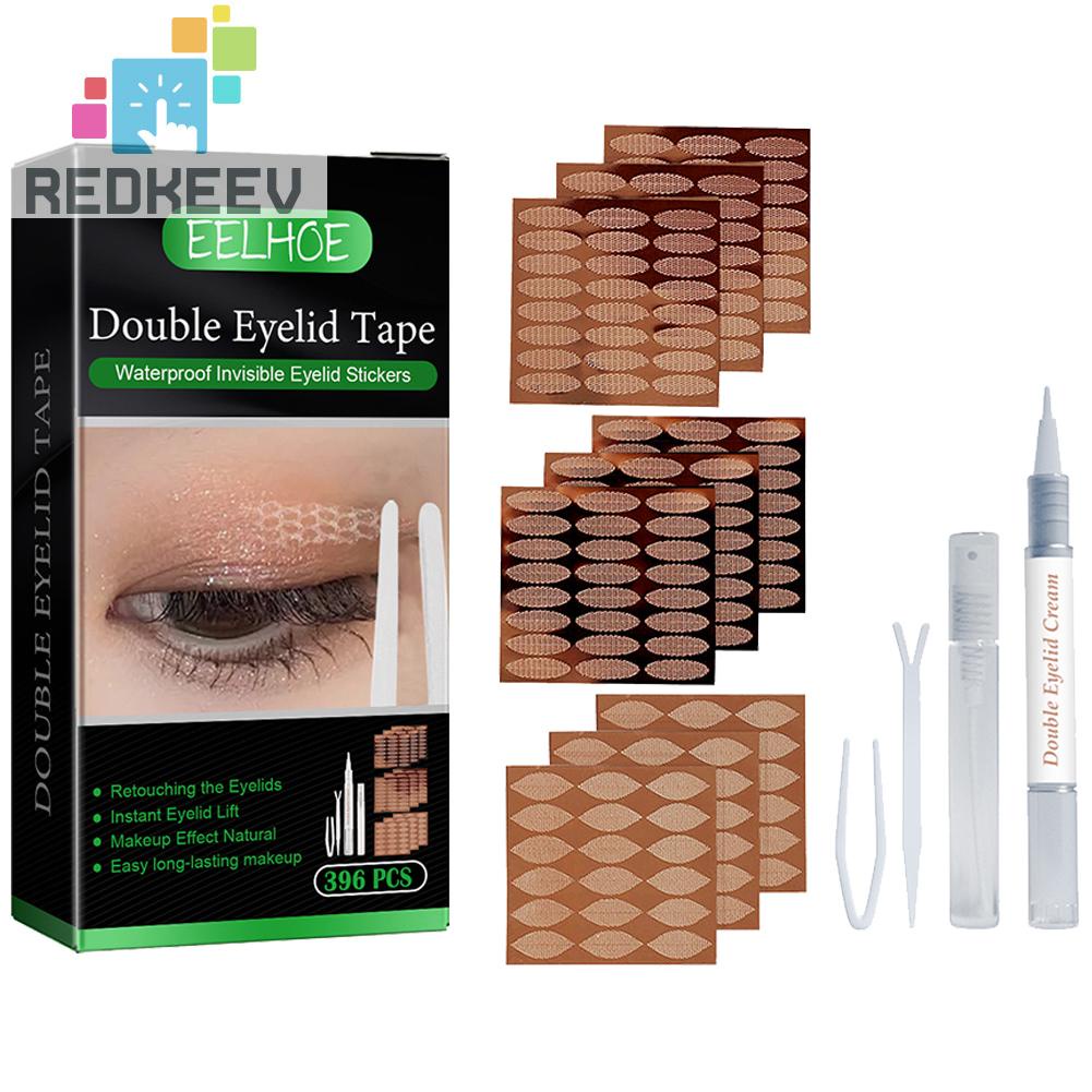 Bộ 396 Miếng Dán Kích Mí Với 3 Hình Dạng Khác Nhau