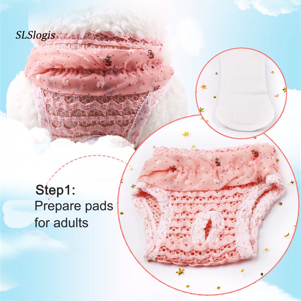 Quần Lót Sinh Lý Phối Ren Vệ Sinh Cho Thú Cưng