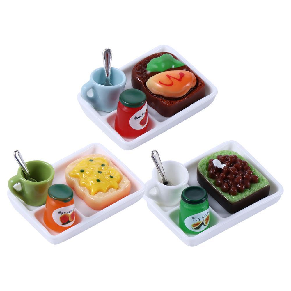 Mô Hình Bánh Mì Nướng Mini Tỉ Lệ 1: 12 Trang Trí Nhà Búp Bê