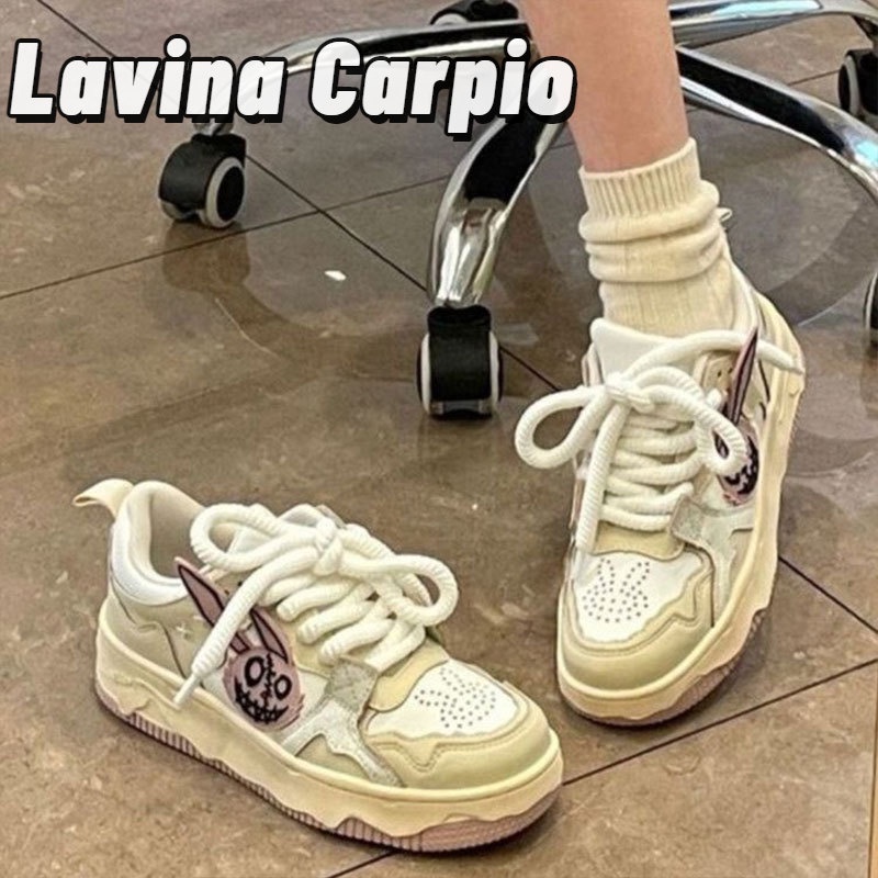 Lavina Carpio Ms. Giày Thể Thao Đế Dày Tăng Chiều Cao Siêu Nhẹ Thiết Kế Mới Thời Trang Theo Phong Cách Hồng Kông