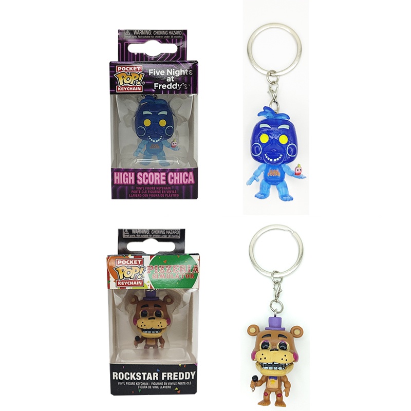 Móc Khóa Funko POP Five Nights At Freddy 'S Bằng PVC