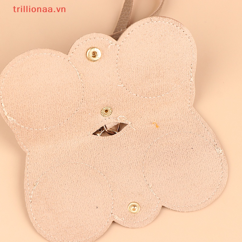 1 Túi Da Đựng Mắt Kính Phong Cách Retro