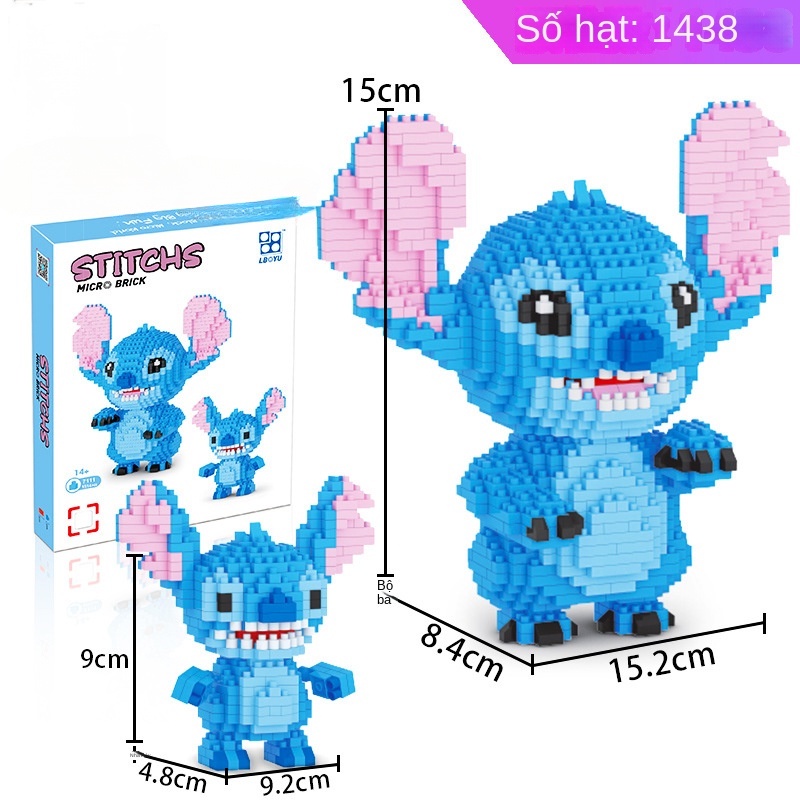 Đồ Chơi LEGO Xếp Hình Stitch Nhỏ Nhắn Xinh Xắn Dành Cho Trẻ Em
