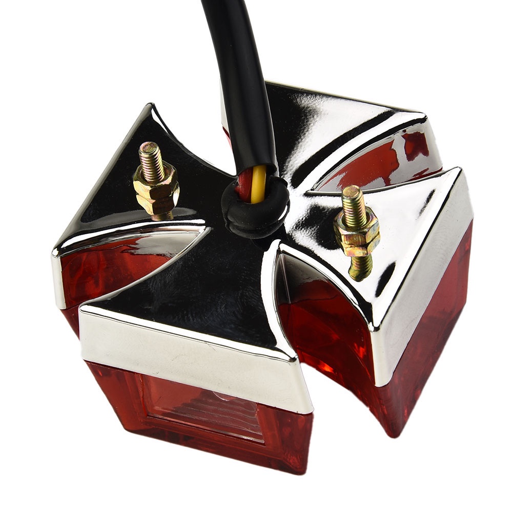 Đèn led Phanh Đuôi Xe Máy quads chrome abs dc 12v