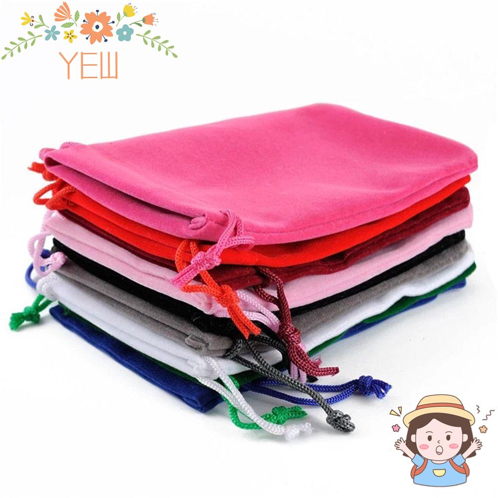 Túi Đựng Mắt Kính Bằng Vải Màu Trơn Phong Cách Giáng Sinh