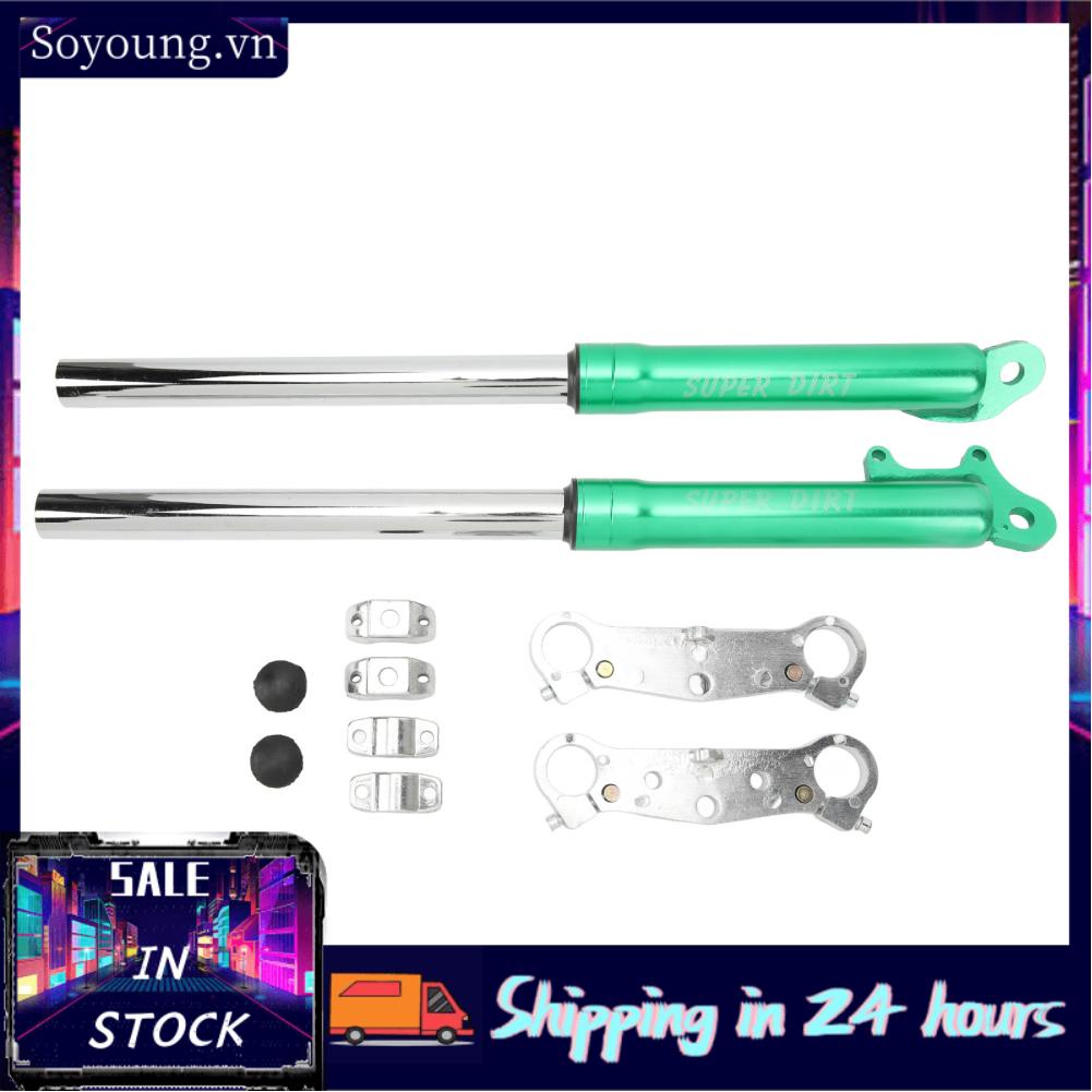 Soyoung Front  Shock Metal Alloy Suspension Absorber Fit for Dirt Mini Pocket Bike 47cc 49cc 2 Stroke