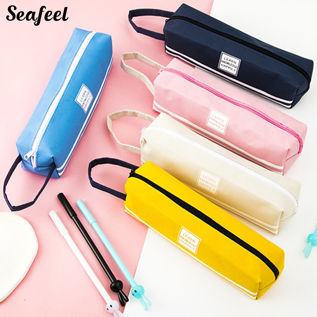 Túi Đựng Bút Chì Sức Chứa Lớn Có Khóa Kéo Sành Điệu