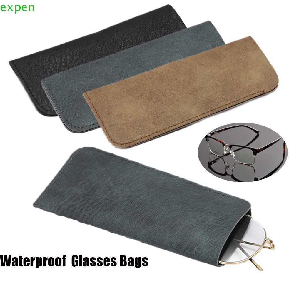 Túi đựng mắt kính bằng da chống thấm nước tiện lợi