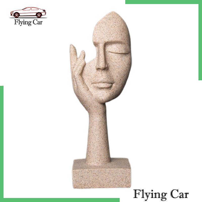 Mô Hình Tượng Nghệ Thuật Trừu Tượng Bằng Nhựa Resin Phong Cách Châu Âu Trang Trí Nội Thất