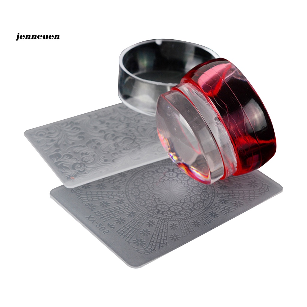 Bộ Dụng Cụ In Hình Trang Trí Móng Tay Nghệ Thuật DIY Cho Nữ