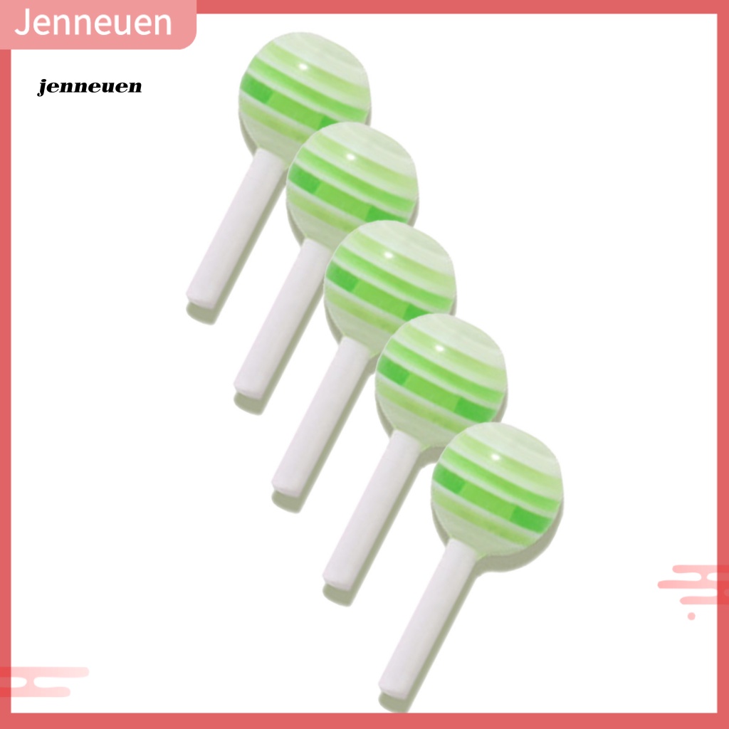 Bộ 5 Phụ Kiện Trang Trí Móng Tay Hình Kẹo Nhiều Màu Sắc Thời Trang