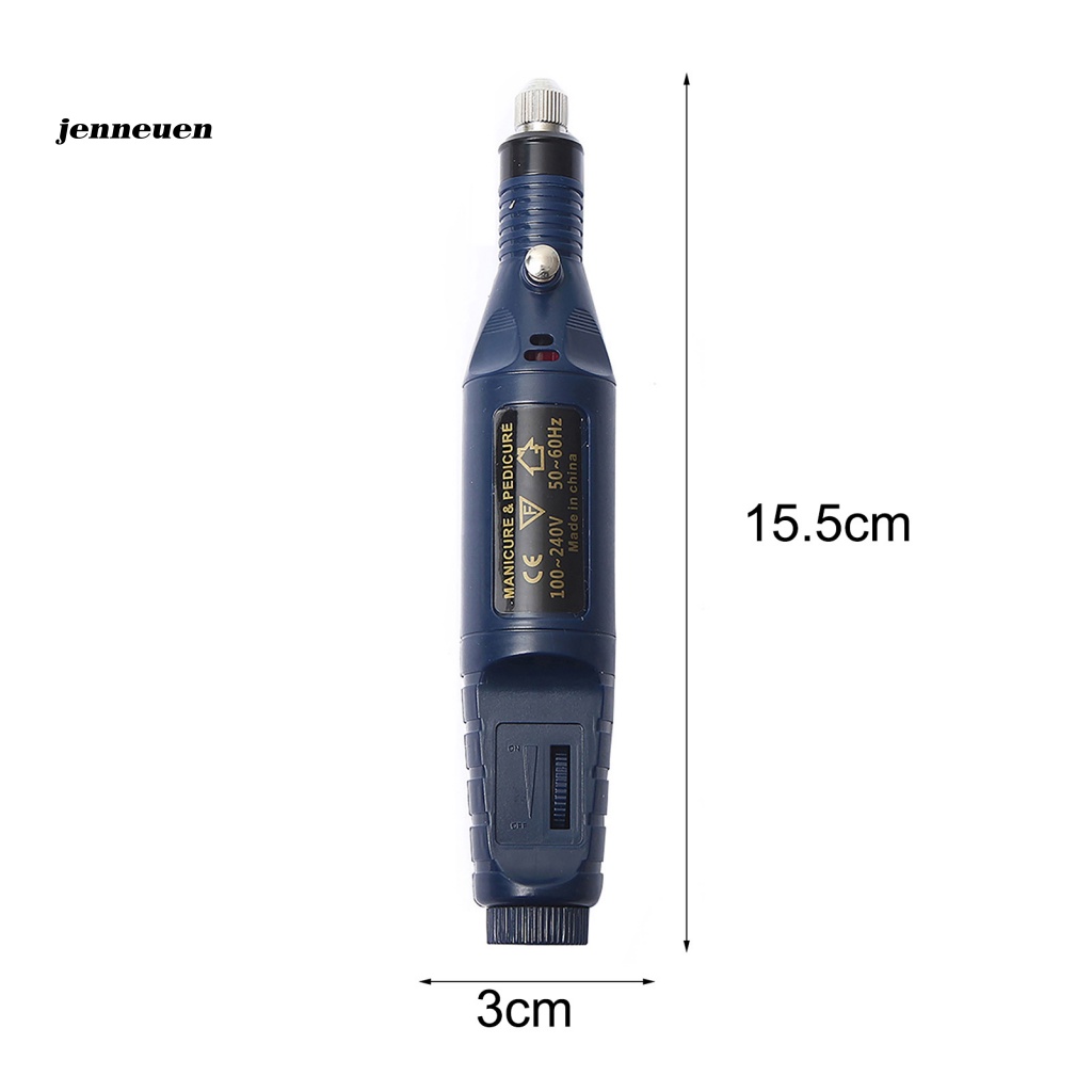 1 Bộ Dũa Móng Tay Chạy Điện Thoải Mái DIY