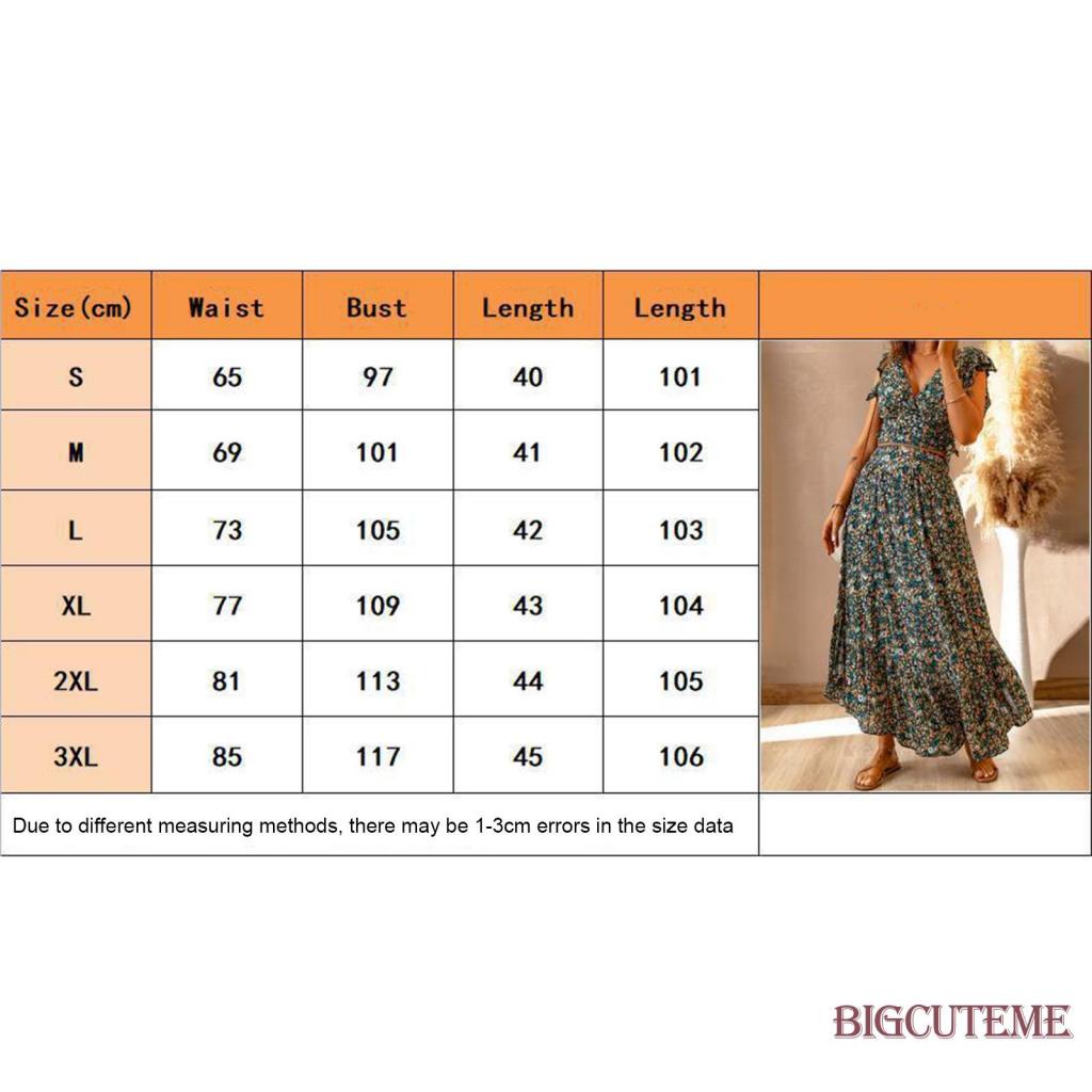 Set Áo Croptop 2 Dây + Chân Váy Hoa Dài Thời Trang Mùa Hè Cho Nữ