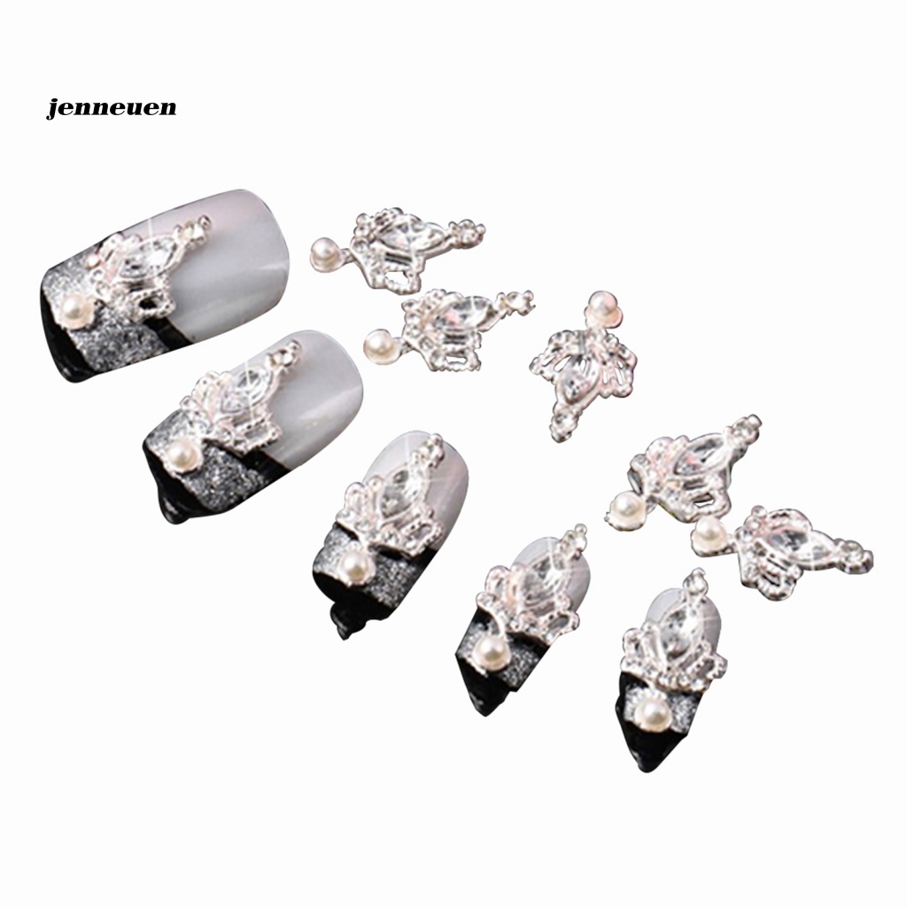 Set 10 Hạt Đá 3D Trọng Lượng Nhẹ Đính Trang Trí Móng Tay DIY