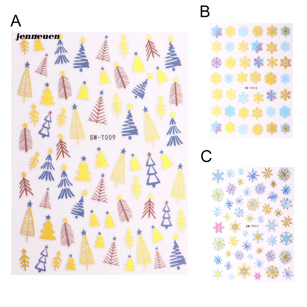 Miếng Dán Trang Trí Móng Tay Màu Sắc Tươi Sáng Không Mùi