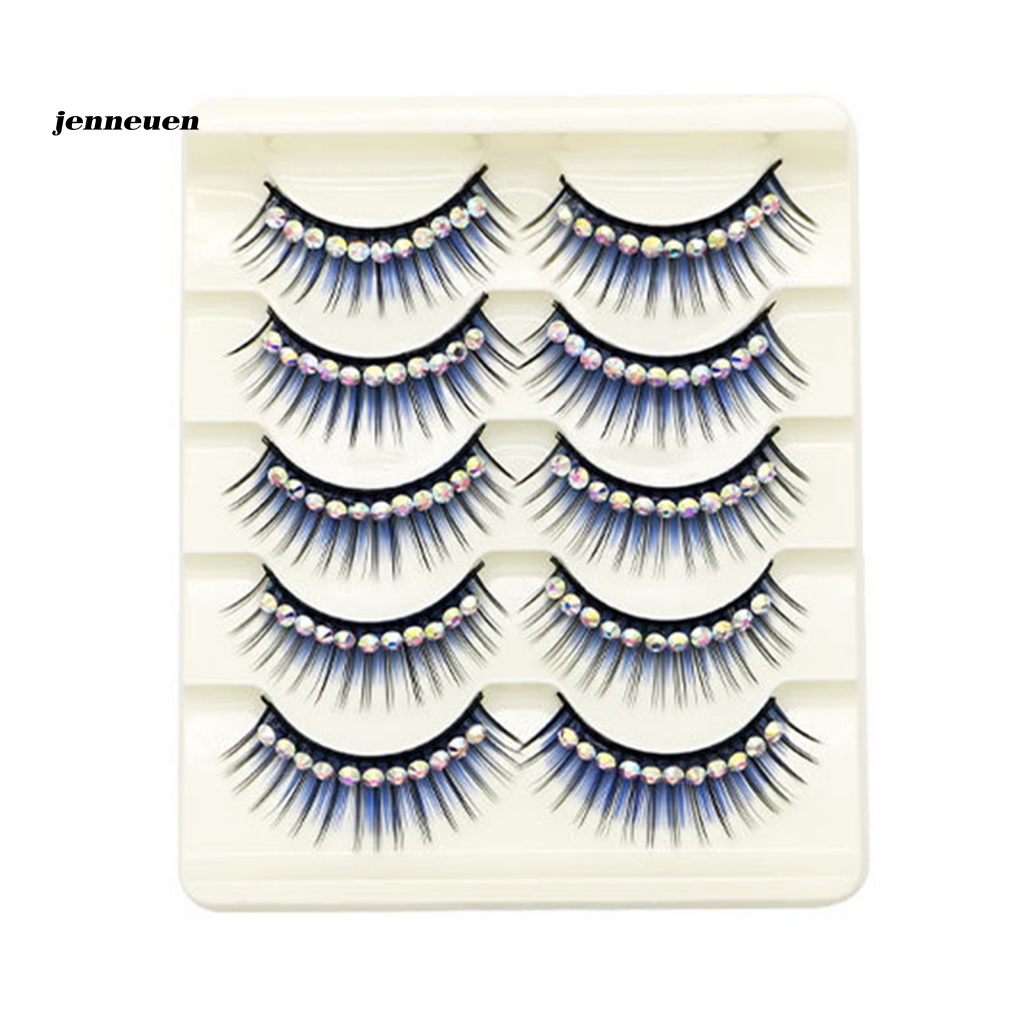 1 Hộp Lông Mi Giả Mini Uốn Cong Trang Điểm Sân Khấu Làm Đẹp